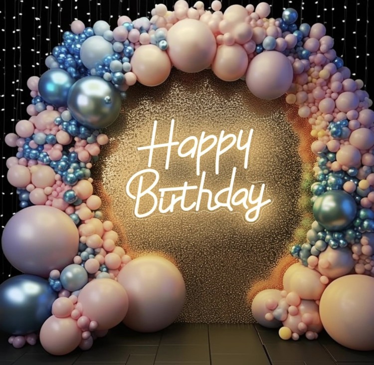 Happy Birthday Sign