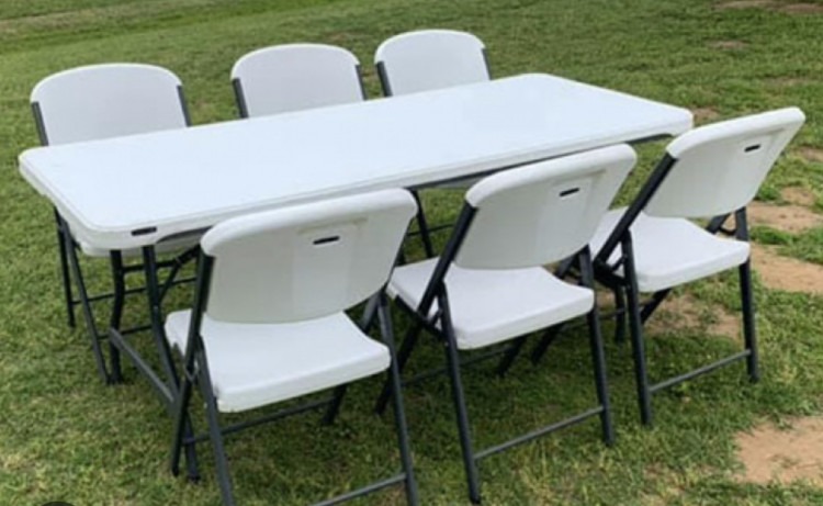 5 Table and 30 Chair Set