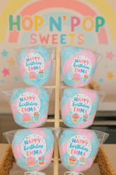 Pre-Packaged Cotton Candy